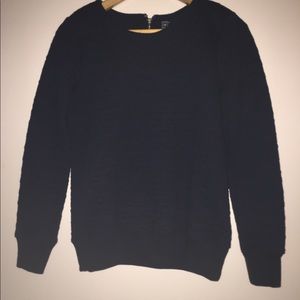 Women’s gap quilted sweatshirt Navy size XS